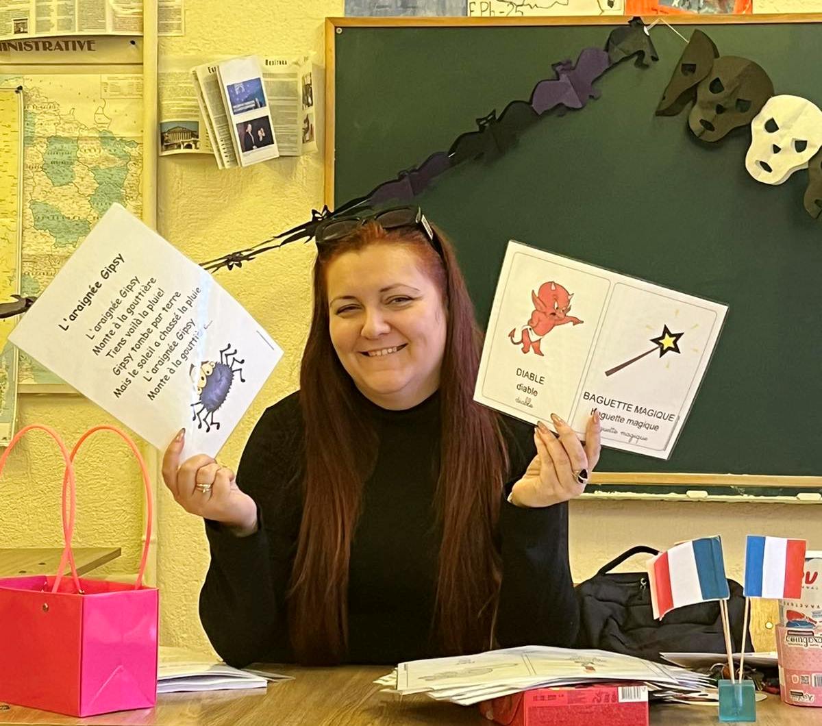 Вчили тематичну лексику і читали скоромовки